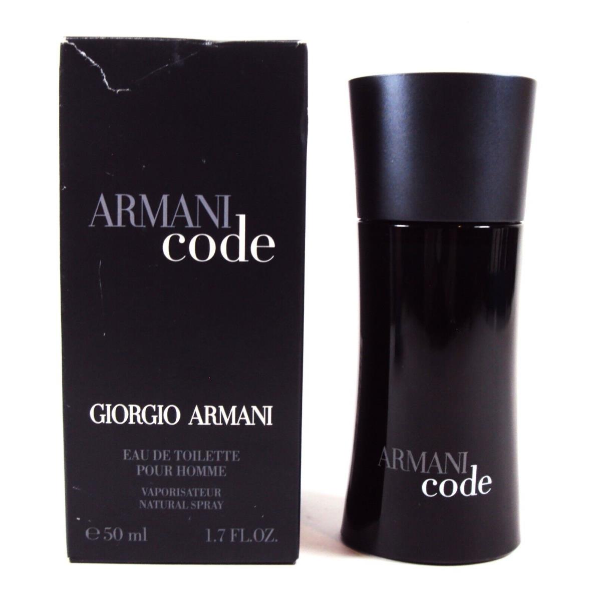 Armani Code For Men by Giorgio Armani 1.7oz / 50 ml Edt Spray 2010