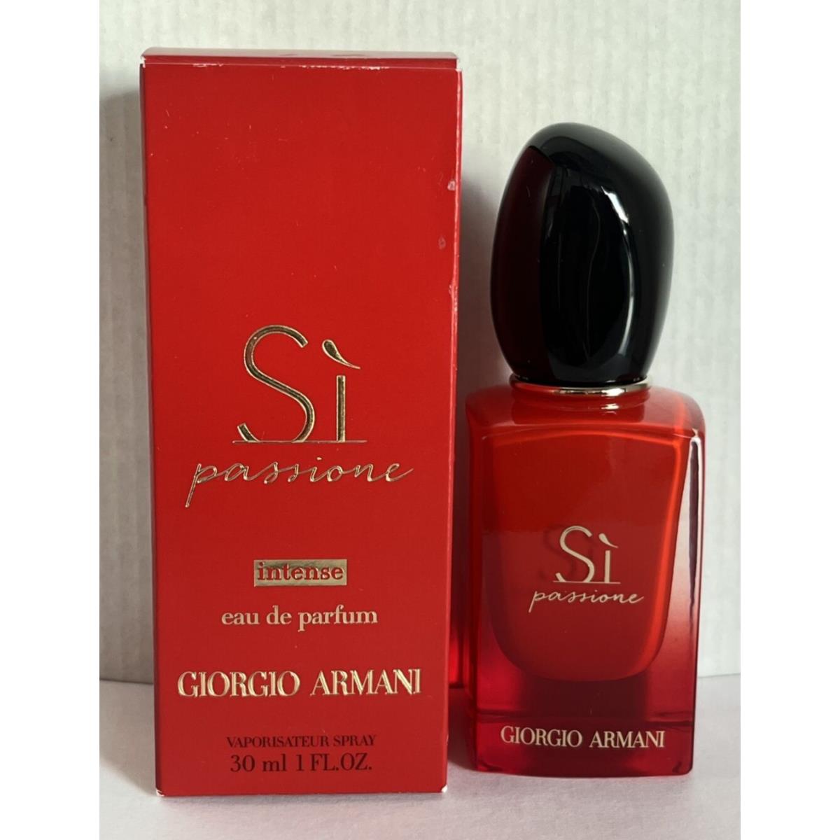 Giorgio Armani S Passione Intense Eau de Parfum Spray 1.0 oz 30 ml For Women