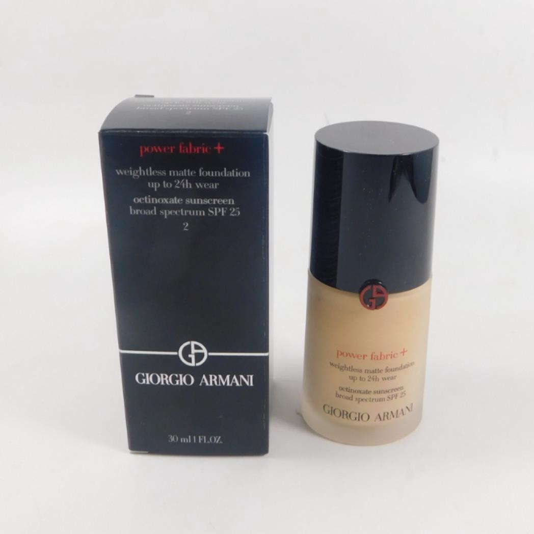 Giorgio Armani Power Fabric+ 2 Matte Foundation 24h SPF25 30ml