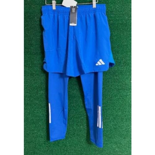 Men`s Adidas T23 P GK Tight Keeper Shorts Blue Promo HL0023 Size M