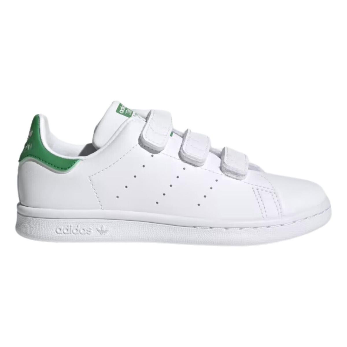 Adidas Stan Smith Cf C Big Kids Style : Fx7534 - WHITE/GREEN