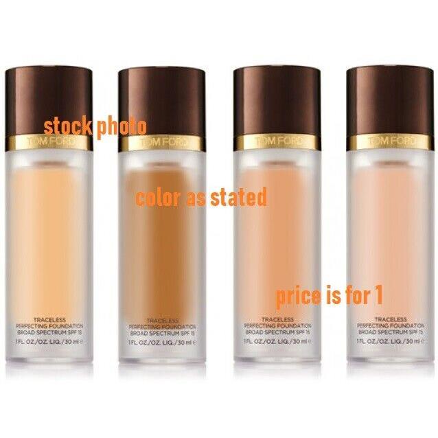 Tom Ford Traceless Soft Matte Foundation 1.0 OZ / 30 ML - Select Your Color - 7.5 SHELL BEIGE