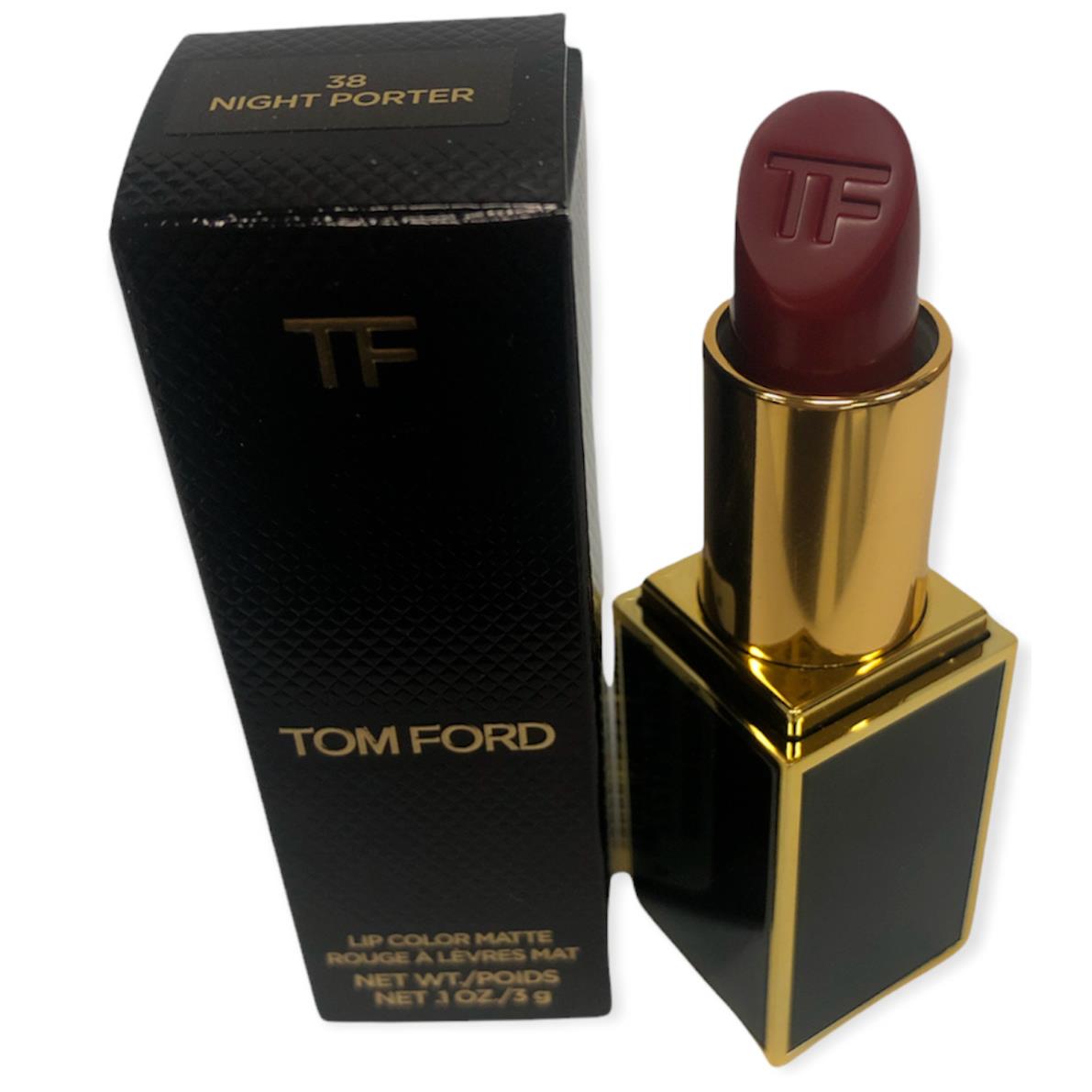 Tom Ford Rouge A Levres Lip Color Matte .1oz/3g You Pick 38 Night Porter