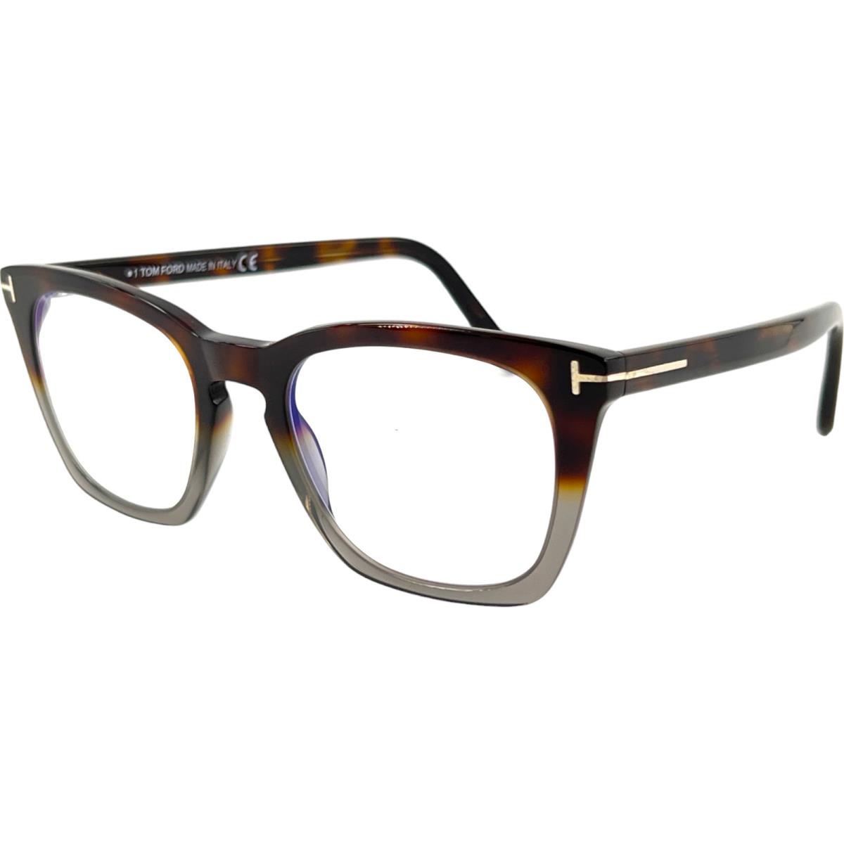 Tom Ford TF5736B Mens Plastic Eyeglass Frame 055 Havana to Gray 50-20 w Case