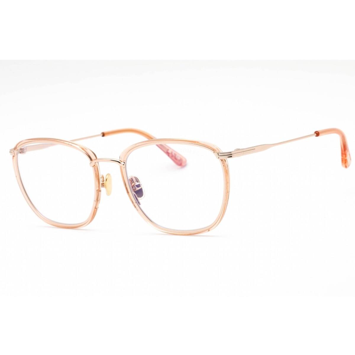 Tom Ford Women`s Eyeglasses Oval Frame Clear/blue-light Block Lens FT5702-B 042