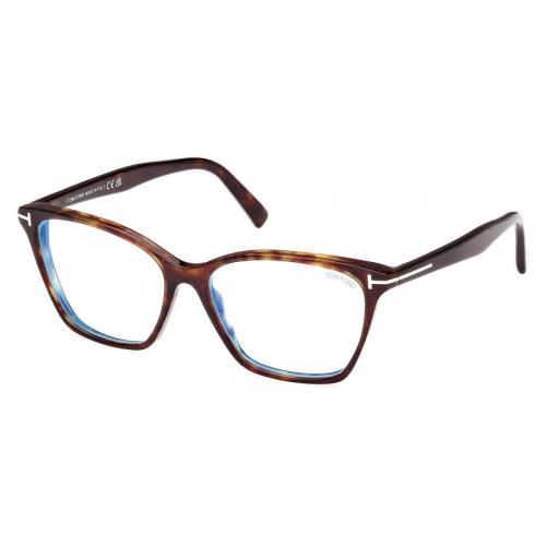 Tom Ford Women`s T-logo 56mm Dark Havana Opticals FT5949-B-052-56