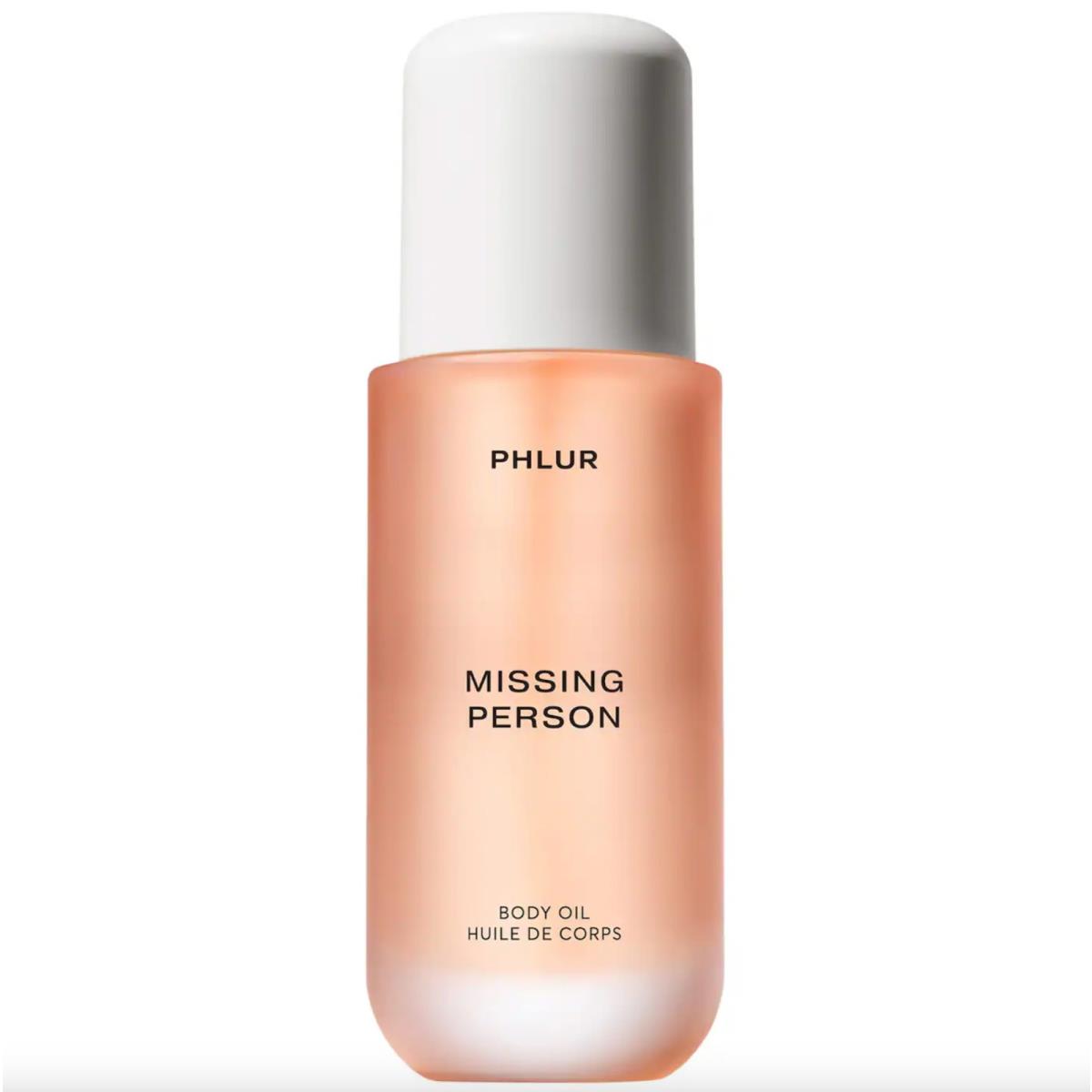 Phlur Missing Person Body Oil Lightweight Moisturizer 4 oz