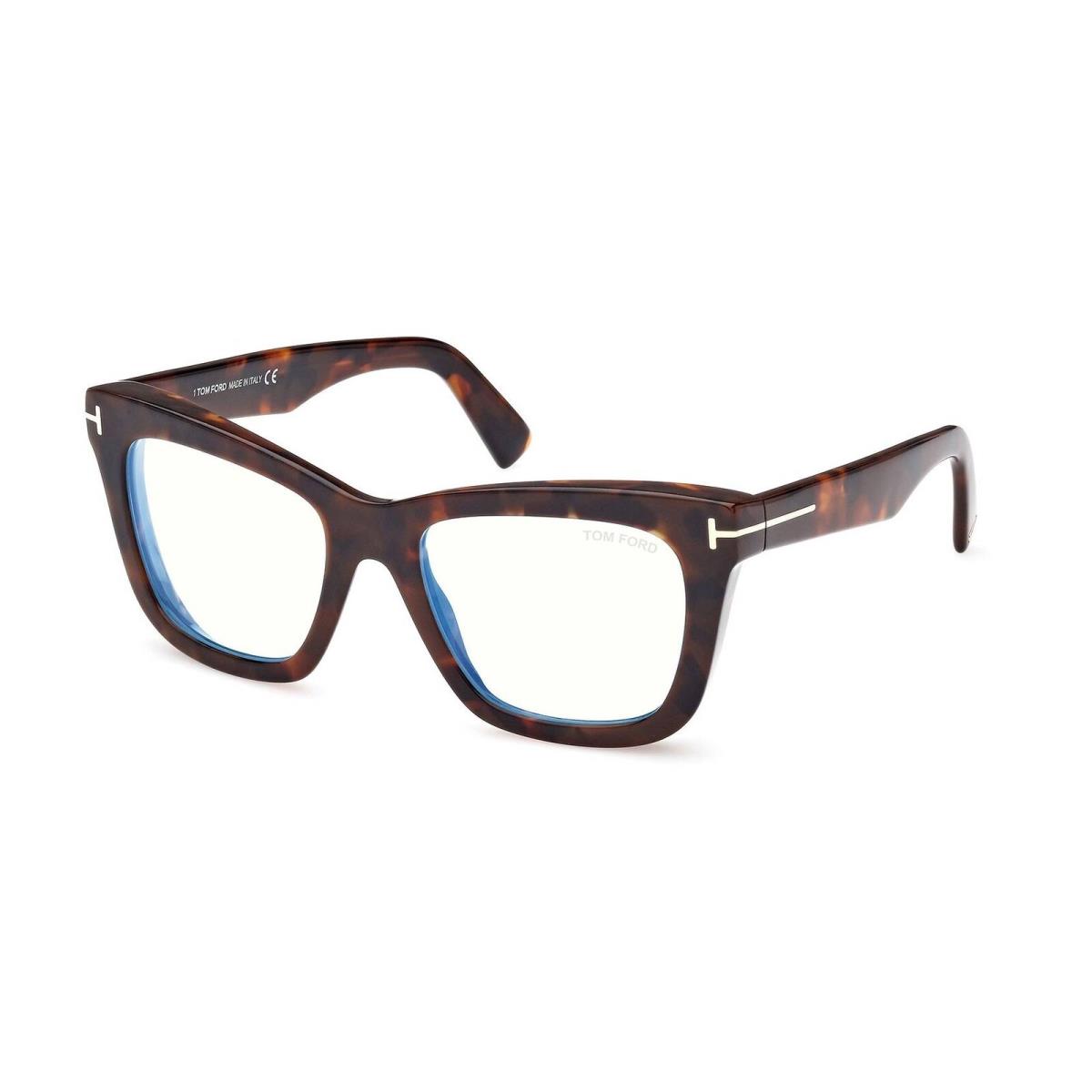 Tom Ford FT5881-B-052-52 Havana Eyeglasses