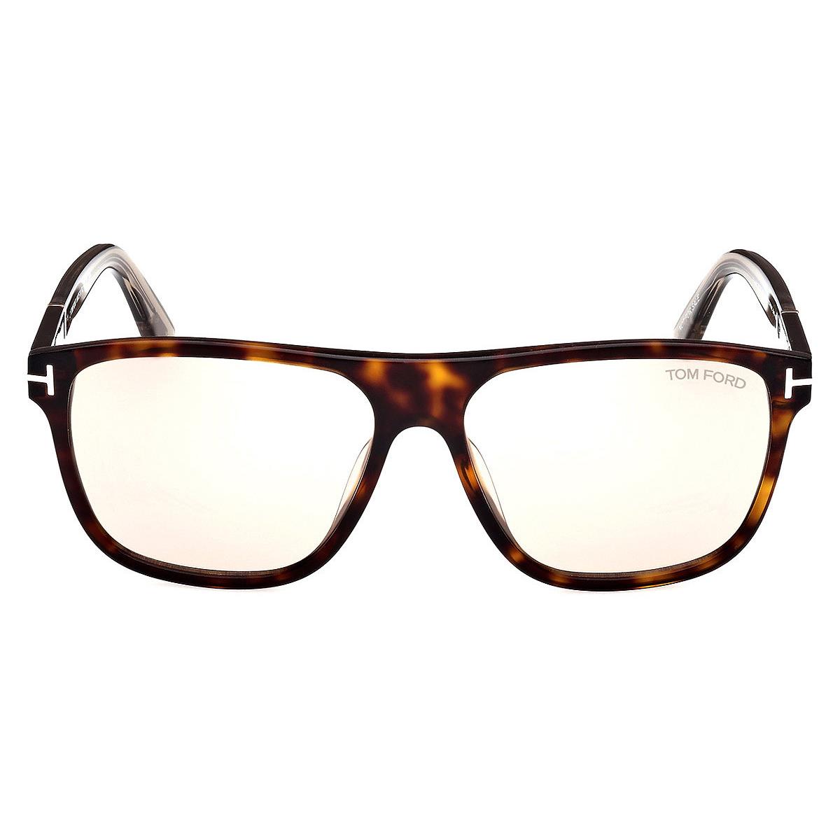 Tom Ford FT1081 Frances Sunglasses Men Dark Havana 58mm