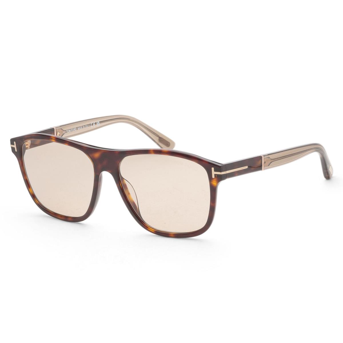 Tom Ford Men`s Frances 58mm Dark Havana Sunglasses FT1081-52E-58