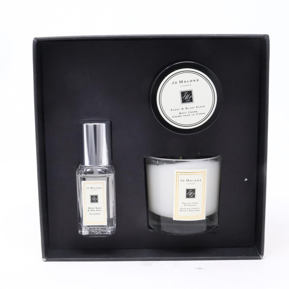 Jo Malone Wood Sage Sea Salt Colonge 3-Pcs Mini Luxuries Collection