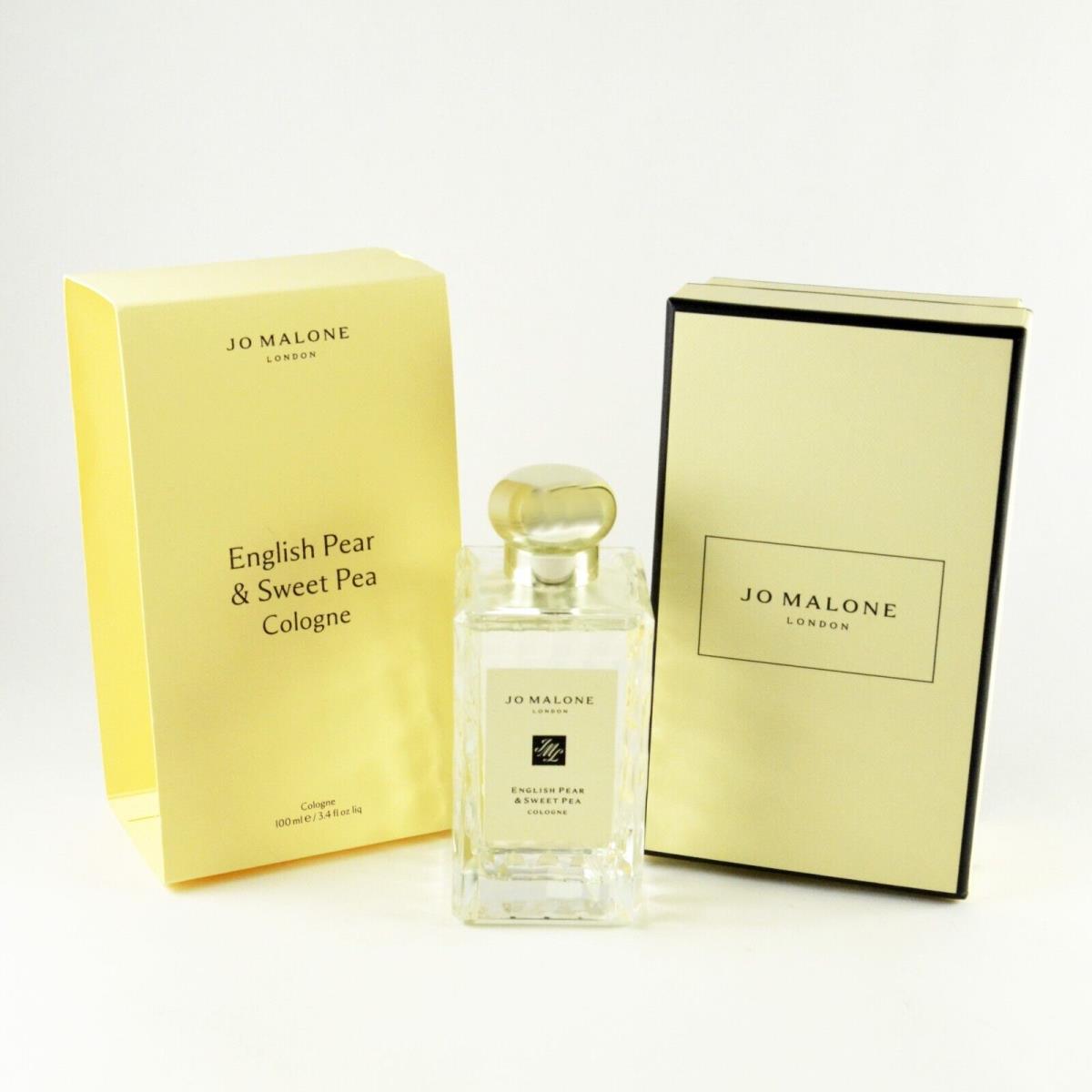 Jo Malone English Pear Sweet Pea Cologne Perfume - Size 3.4 Oz. / 100mL