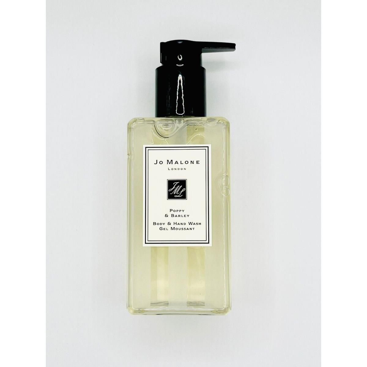 JO Malone Poppy Barley Body Hand Wash Gel Moussant 8.5oz/250ml