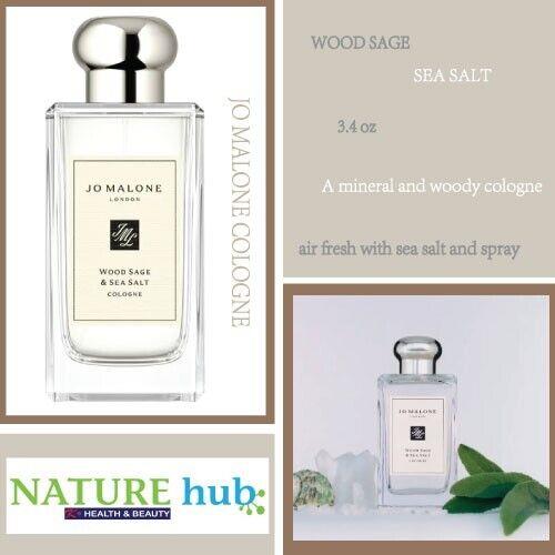 Jo Malone Wood Sage Sea Salt 3.4 Oz. Women`s Eau De Cologne