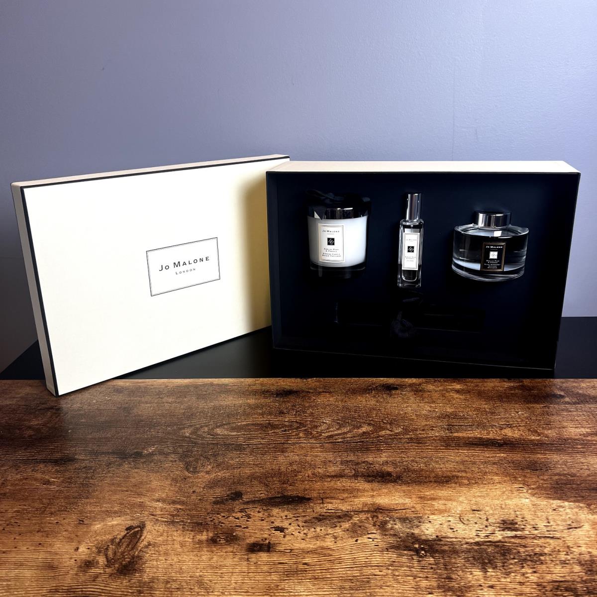 Jo Malone English Pear Freesia Gift Set Diffuser Candle Cologne