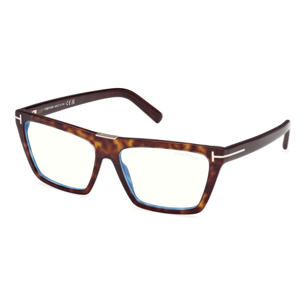 Tom Ford Women`s T-logo 57mm Dark Havana Opticals FT5912-B-52-57