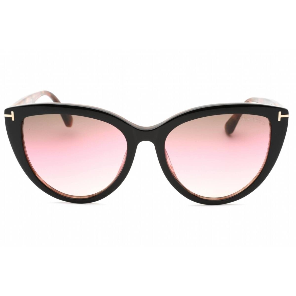 Tom Ford Issabella-02 FT0915 05F Women`s Black/other Plastic Frame Sunglasses