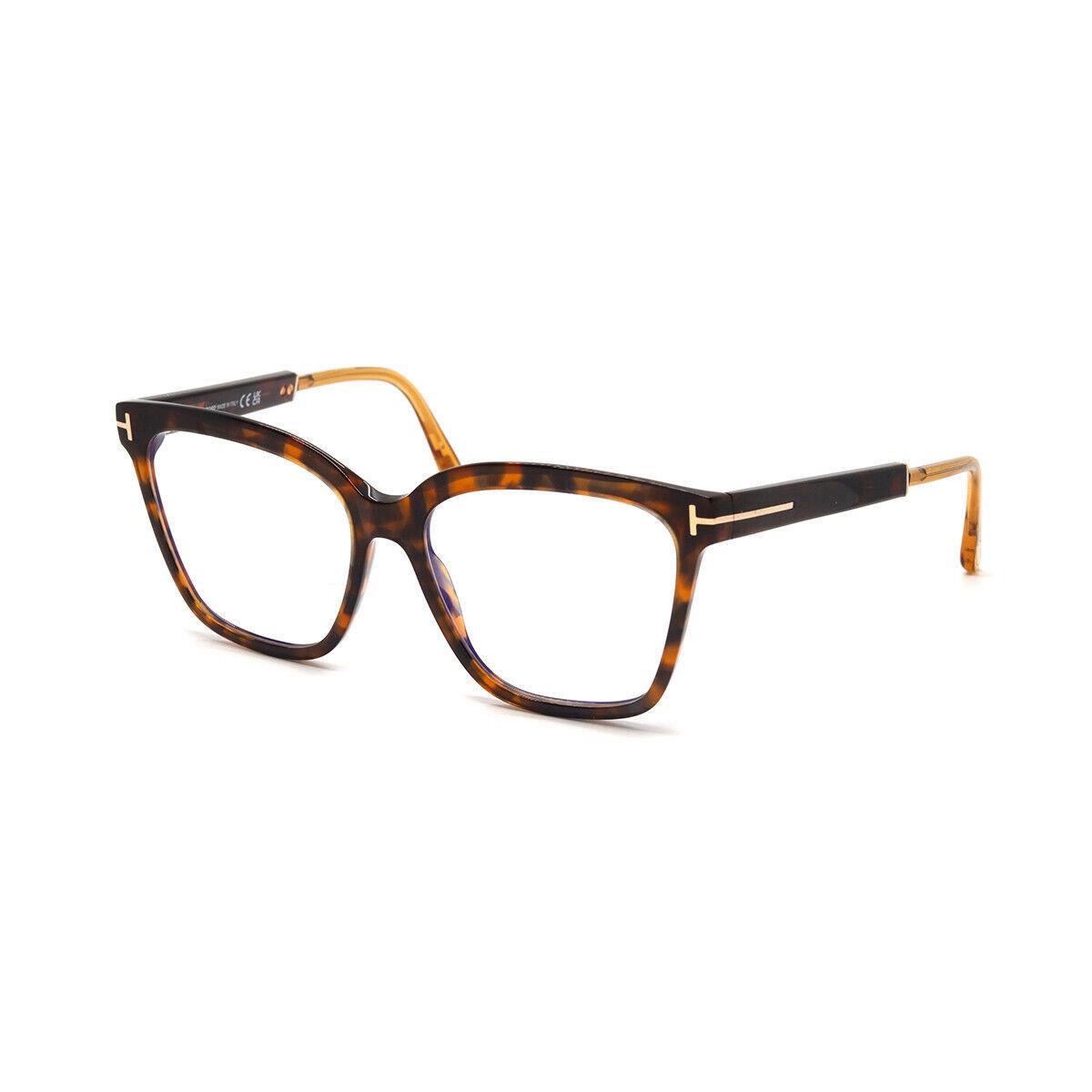 Tom Ford FT5892-B-052-56 Havana Eyeglasses