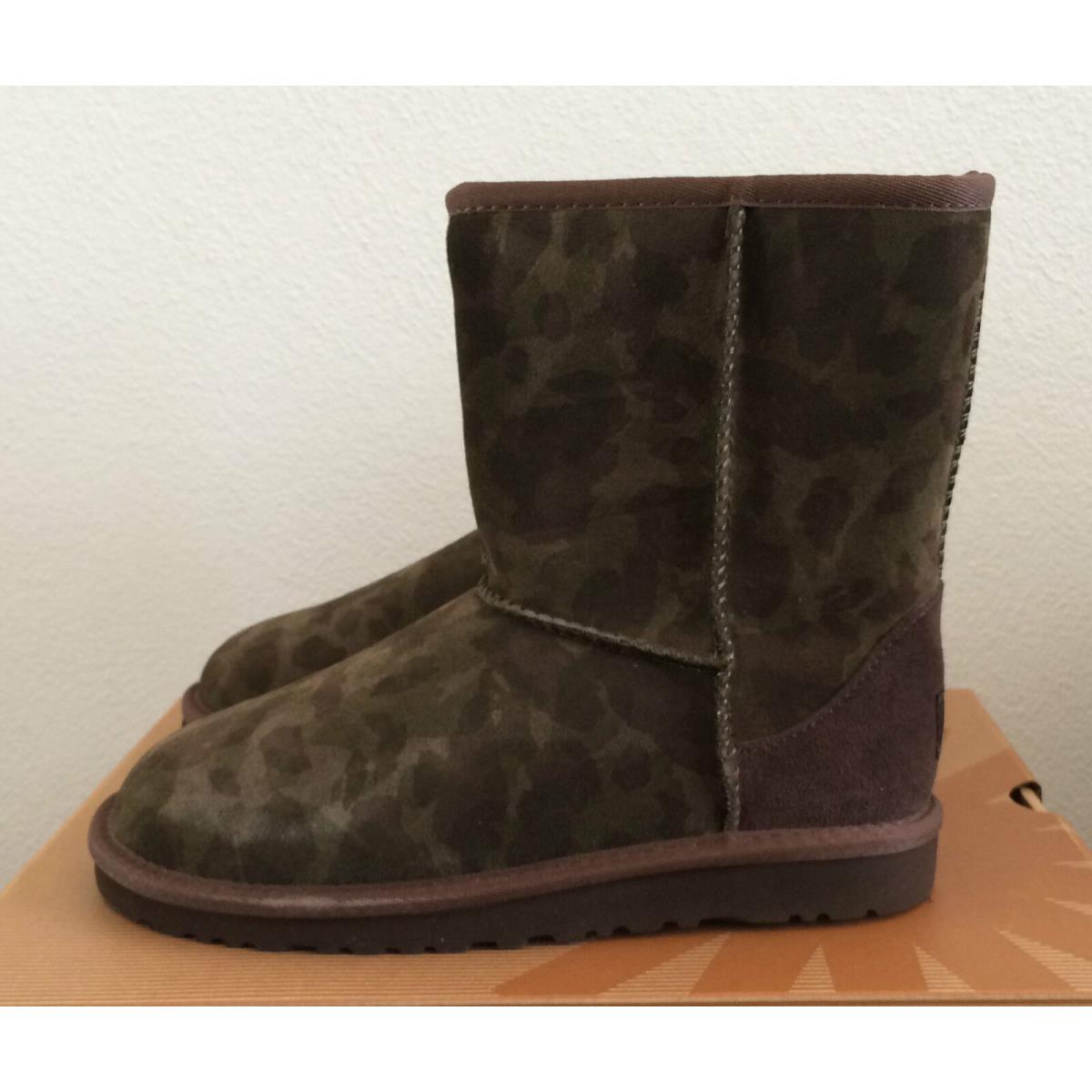 Ugg Classic Boots Short Winter Camouflage Warm Girls Boys Kids Youth Size 1