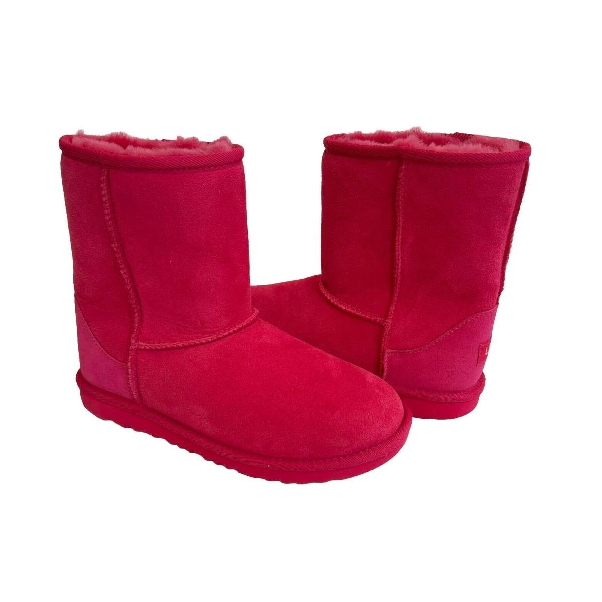 Ugg Big Kid Classic Short Berry Pink US 5 - Will Fit Women US 7 / EU 38 / UK 5