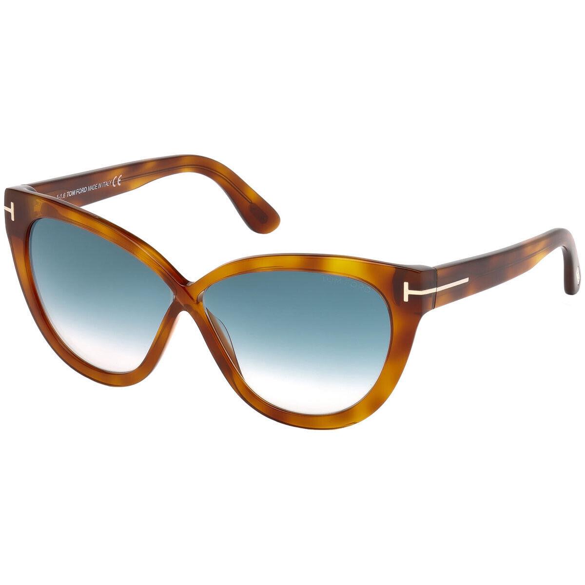 Tom Ford FT0511-53W-59 Blonde Havana Sunglasses