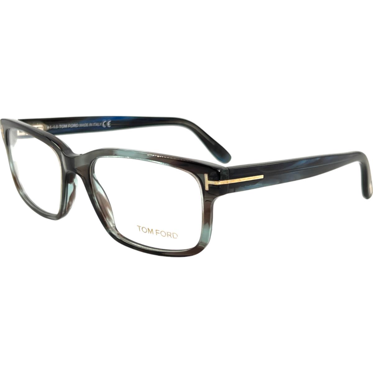 Tom Ford TF5313 Mens Plastic Eyeglass Frame 086 Light Blue 55-17 Italy w Case