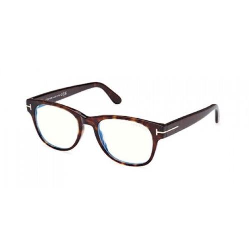 Tom Ford Men`s T-logo 52mm Dark Havana Opticals FT5898-B-52-52