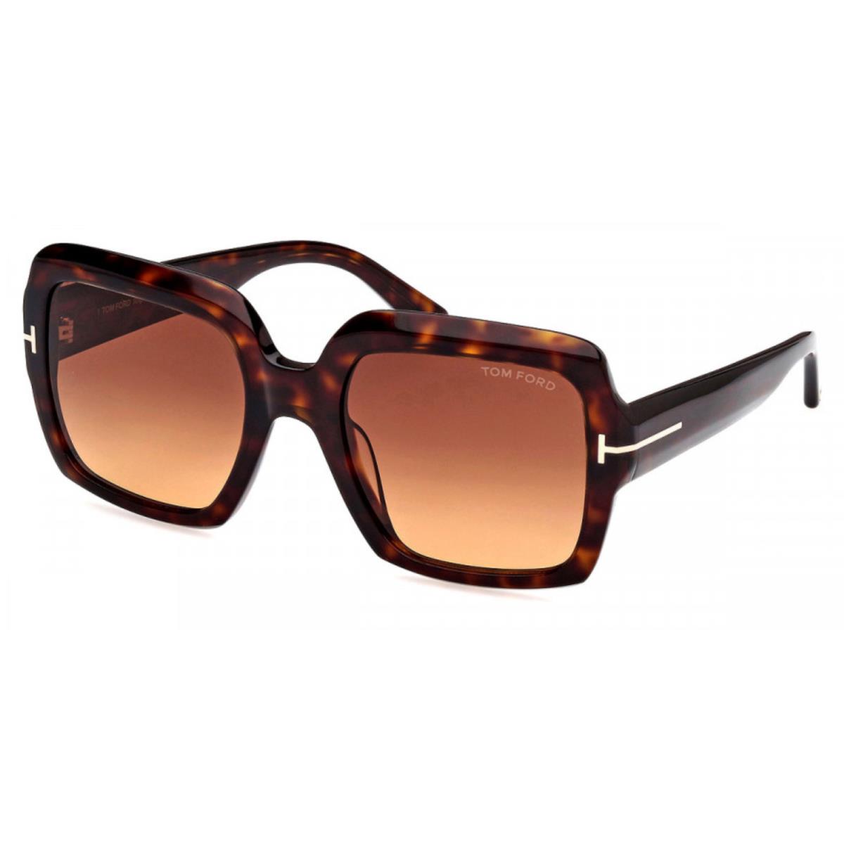 Tom Ford Sven Sunglasses FT 1082-52F Havana w/ Brown Lens 54mm