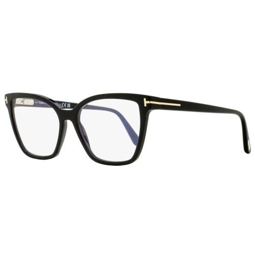 Tom Ford Blue Block Eyeglasses TF5812B 001 Black 53mm FT5812