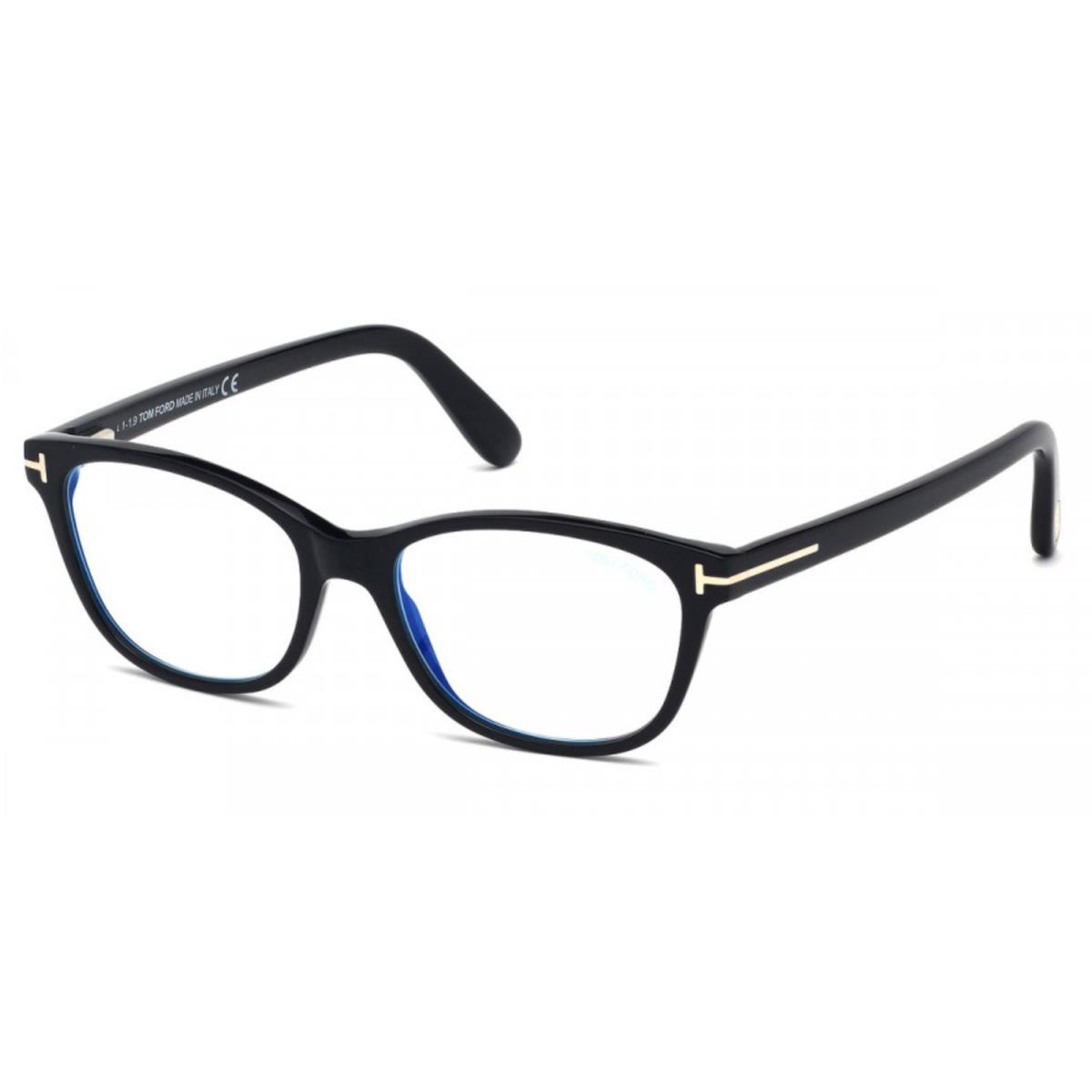 Tom Ford Rx Eyeglasses T5638-B 001 Black W/demo Lens 50 mm