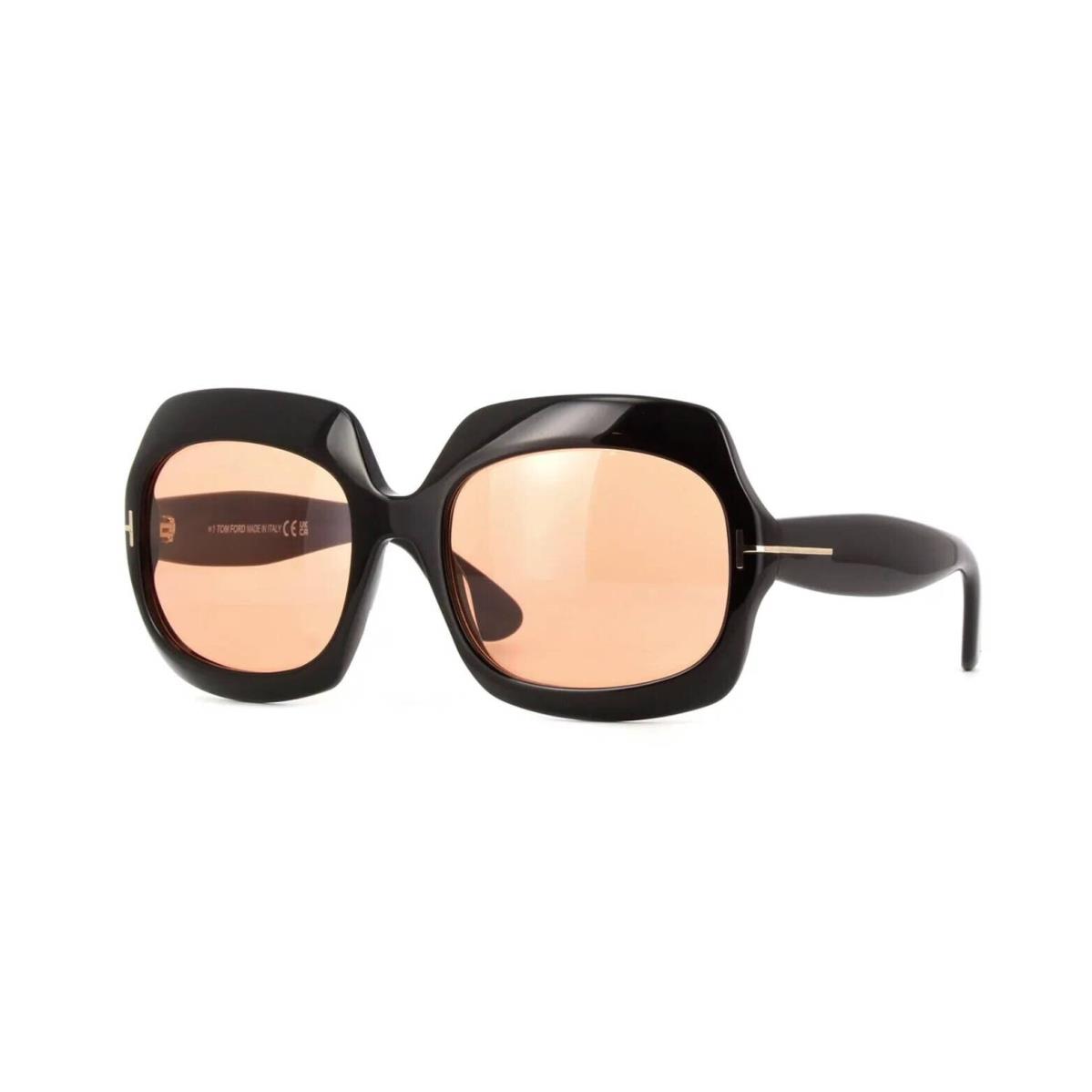 Tom Ford Ren FT1155 Black/orange Photochromic 05E Sunglasses