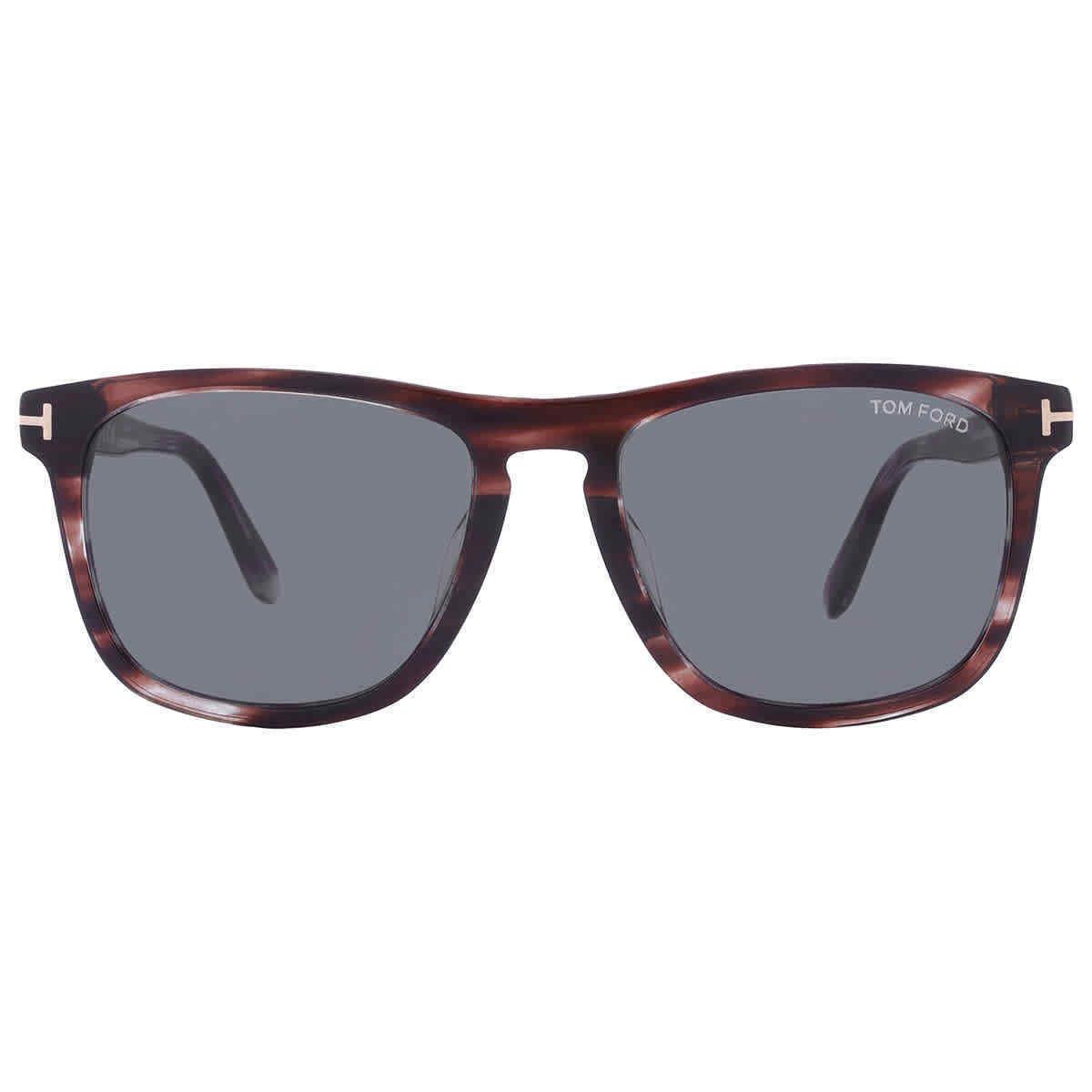 Tom Ford Gerard Smoke Square Men`s Sunglasses FT0930-F 56A 56 FT0930-F 56A 56