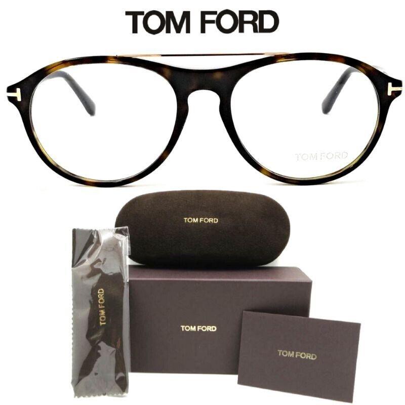 Tom Ford TF5411 052 Eyeglasses Frame Dark Havana Luxury Unisex Italy