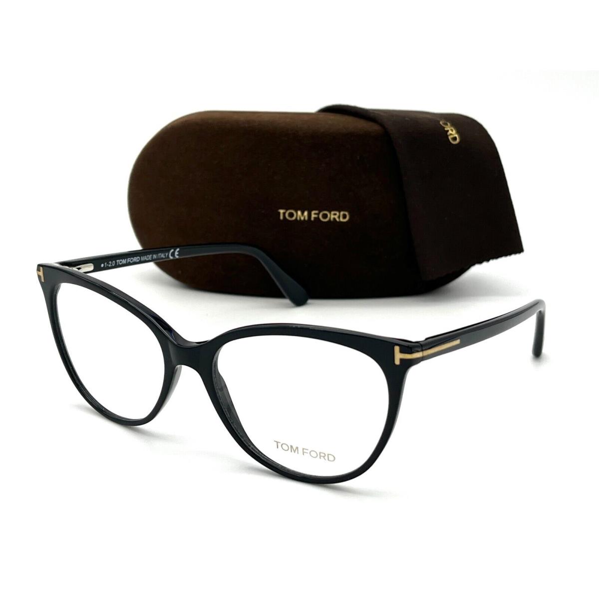 Tom Ford FT5313 001 Black / Demo Lenses 54mm Eyeglasses TF5313