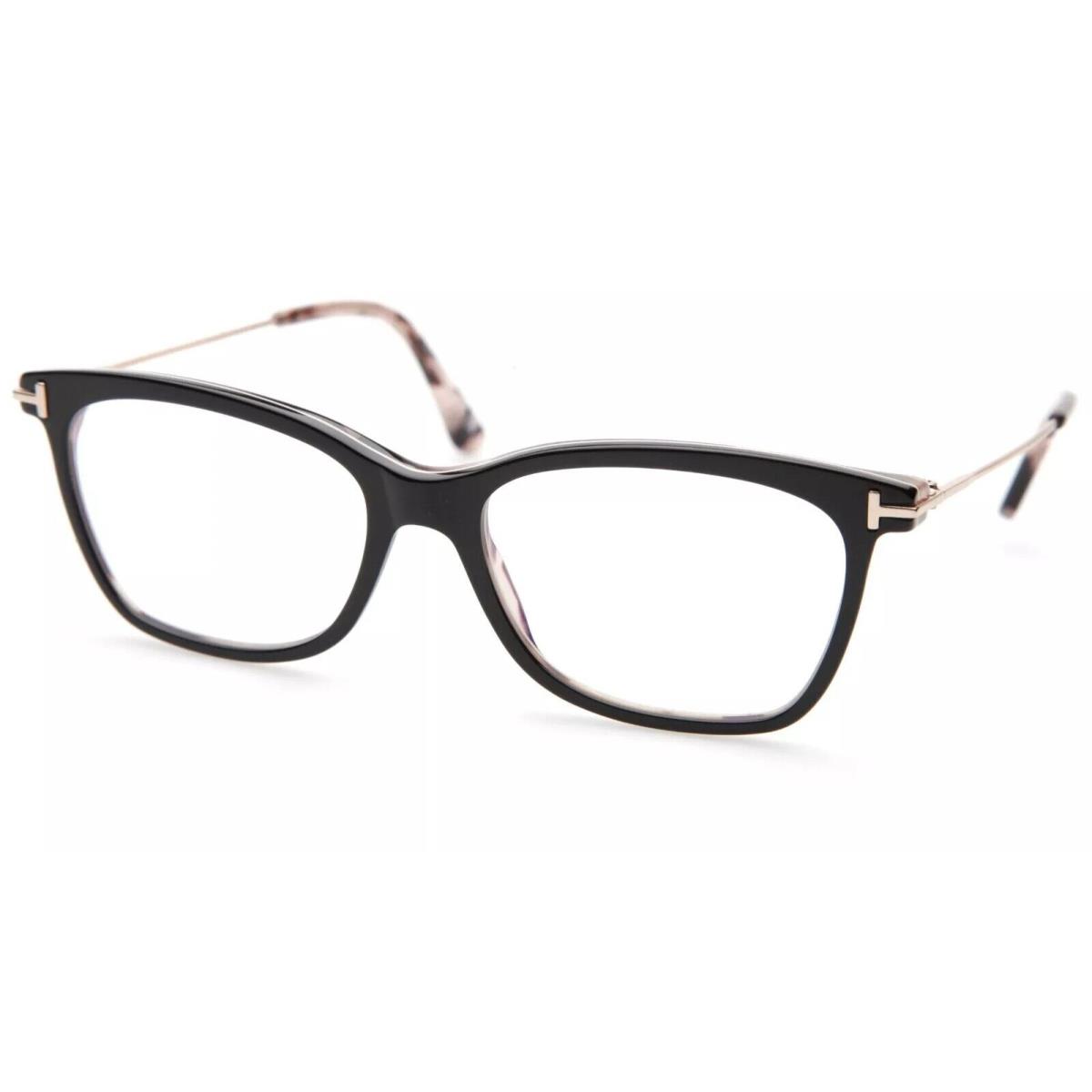 Tom Ford TF 5712 B 005 Black Eyeglasses Optical Frame Italy 50mm