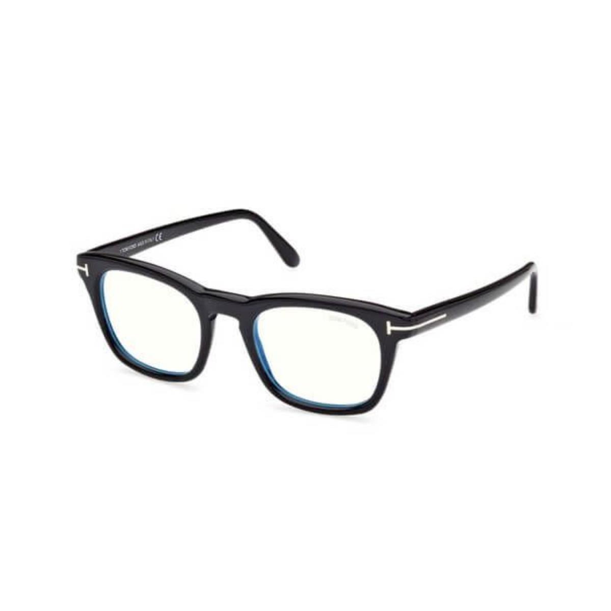 Tom Ford Rx Eyeglasses FT5870-B 001 Black w/ Demo Lens 50mm