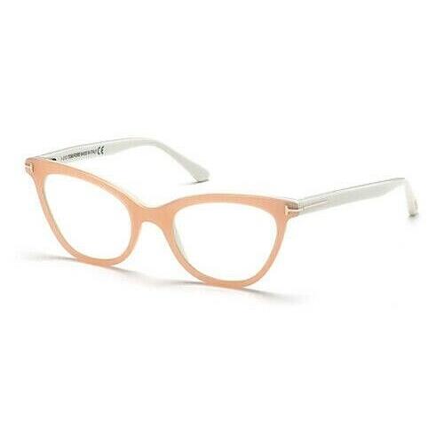 Tom Ford TF5271 072 Pink White Cat Eye Frames