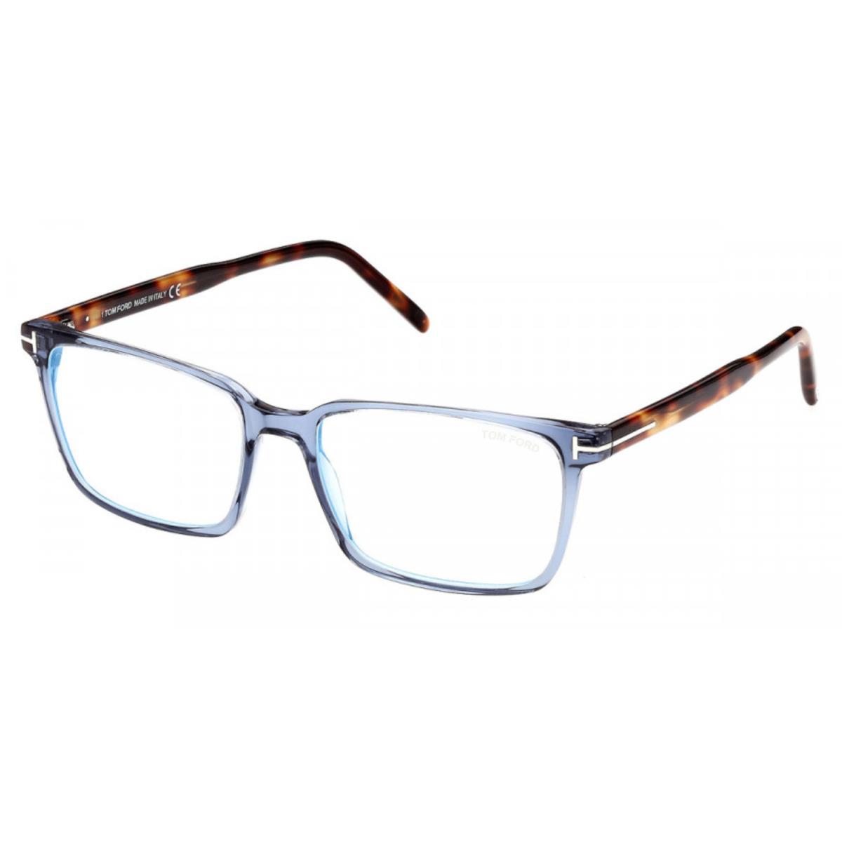 Tom Ford Rx Eyeglasses FT5802-B 090 Blue W/demo Lens 55 mm