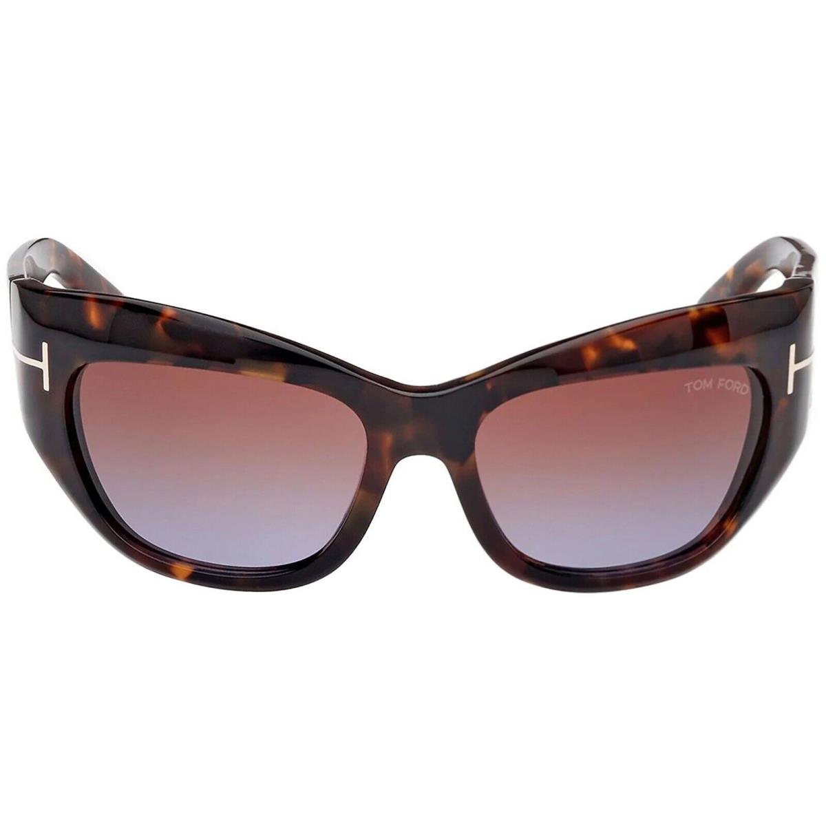 Tom Ford Brianna Sunglasses Havana Brown Gradient Brown FT1065 52F 55-17-125