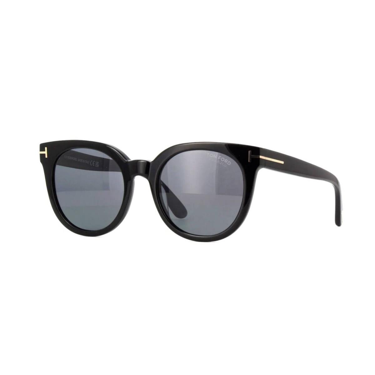 Tom Ford Moira FT 1109 Shiny Black/grey Polarized 01D Sunglasses