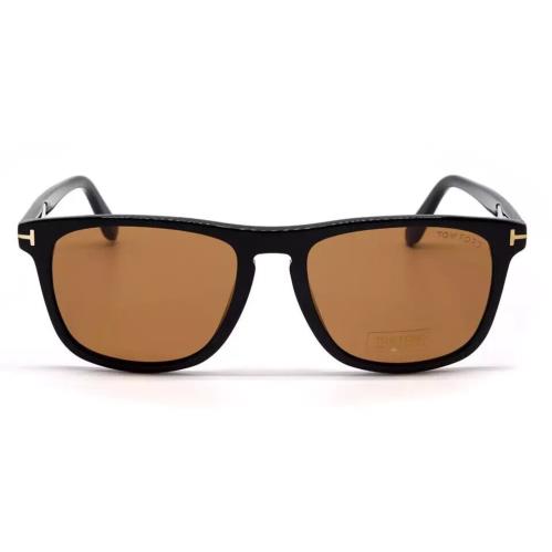 Tom Ford GERARD-02 Sunglasses Black Frame Brow Lens FT0930 01E 56-19-145