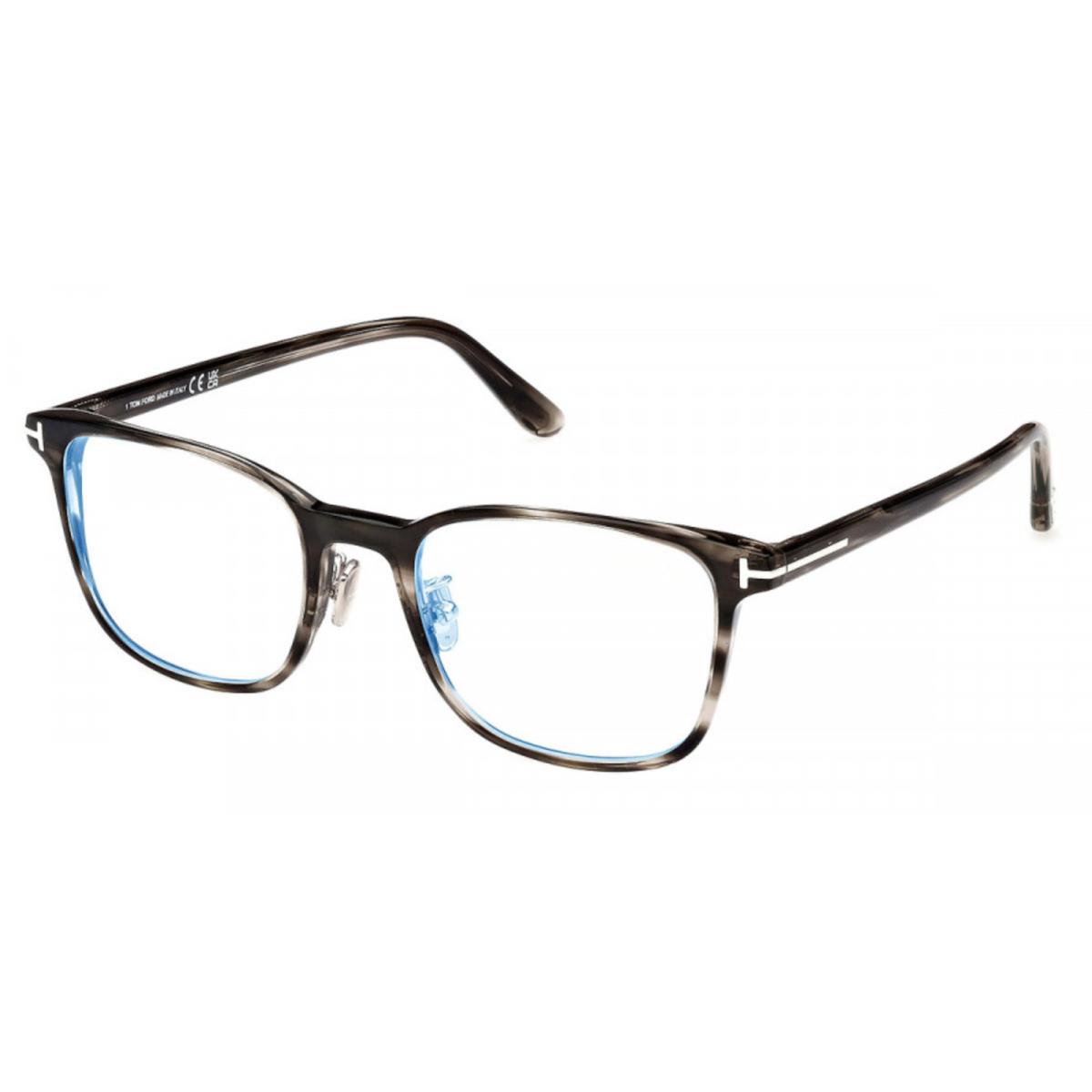 Tom Ford Rx Eyeglasses FT 5925 -D-B-020 Havana Black 52mm