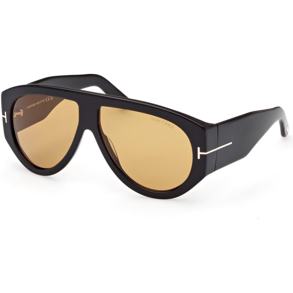 Tom Ford FT 1044 Sunglasses 01E Shiny Black