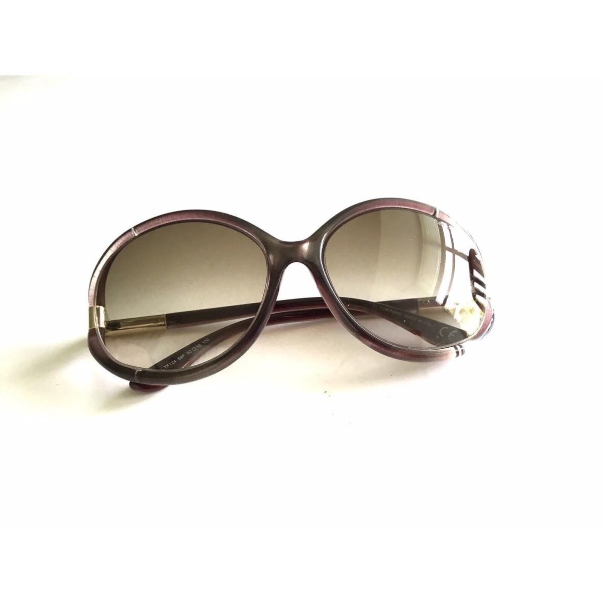 Tom Ford Sunglasses Sandrine TF124 Brown 59F Size 60mm