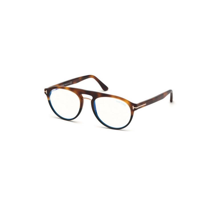 Tom Ford FT5587-B 053 Eyeglasses Havana / Black Frame 53mm