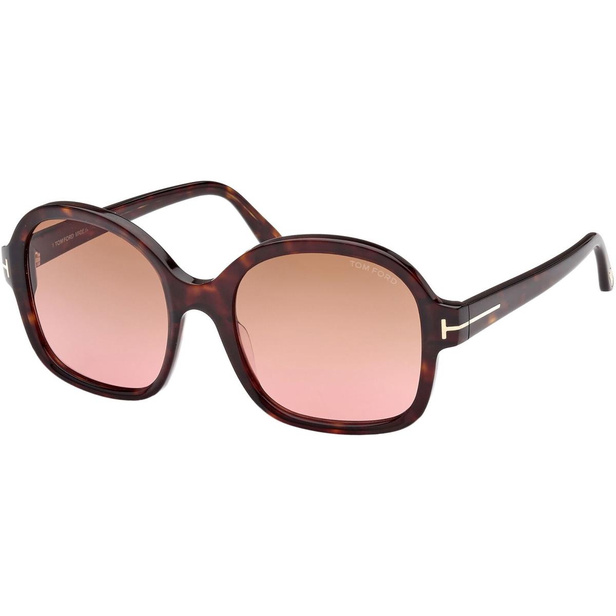 Tom Ford Women`s Hanley 57mm Dark Havana Sunglasses FT1034-52F-57