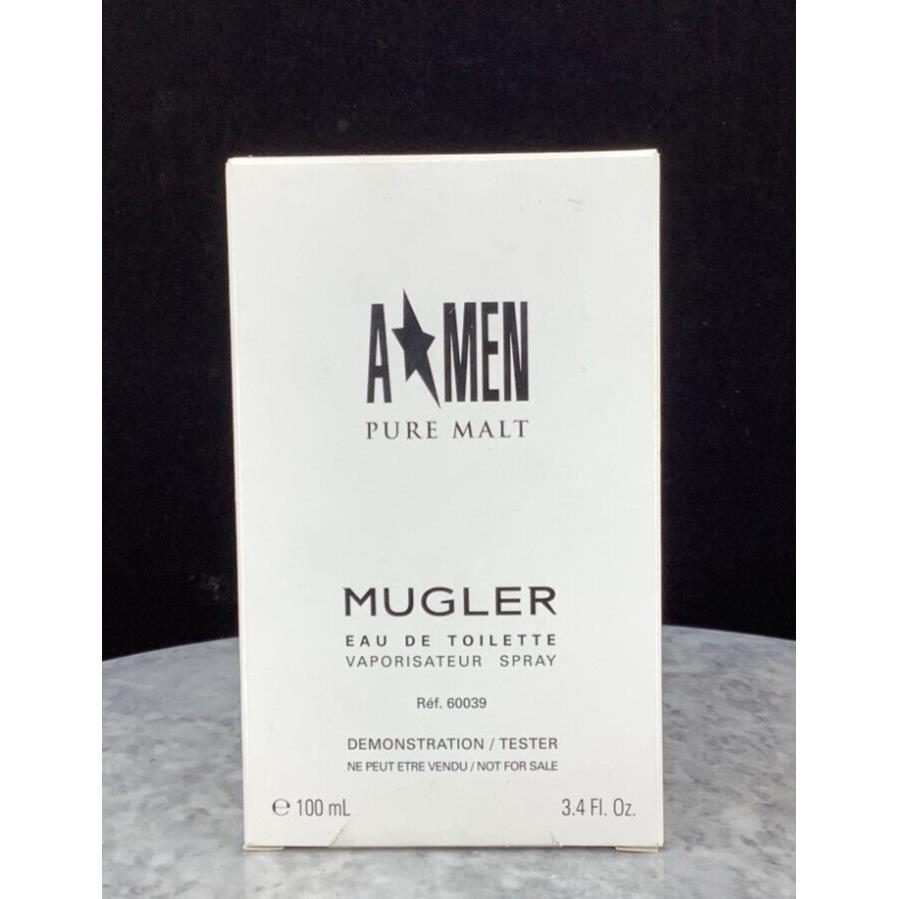 Mugler - Amen Pure Malt Eau De Toilette Spray 3.4 oz Check Description