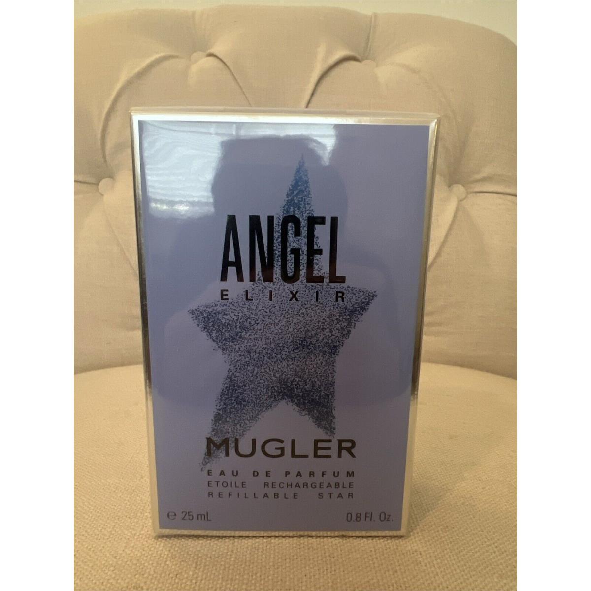 Angel Elixir Mugler Eau de Parfum 0.8 oz 25ml Refillable Star