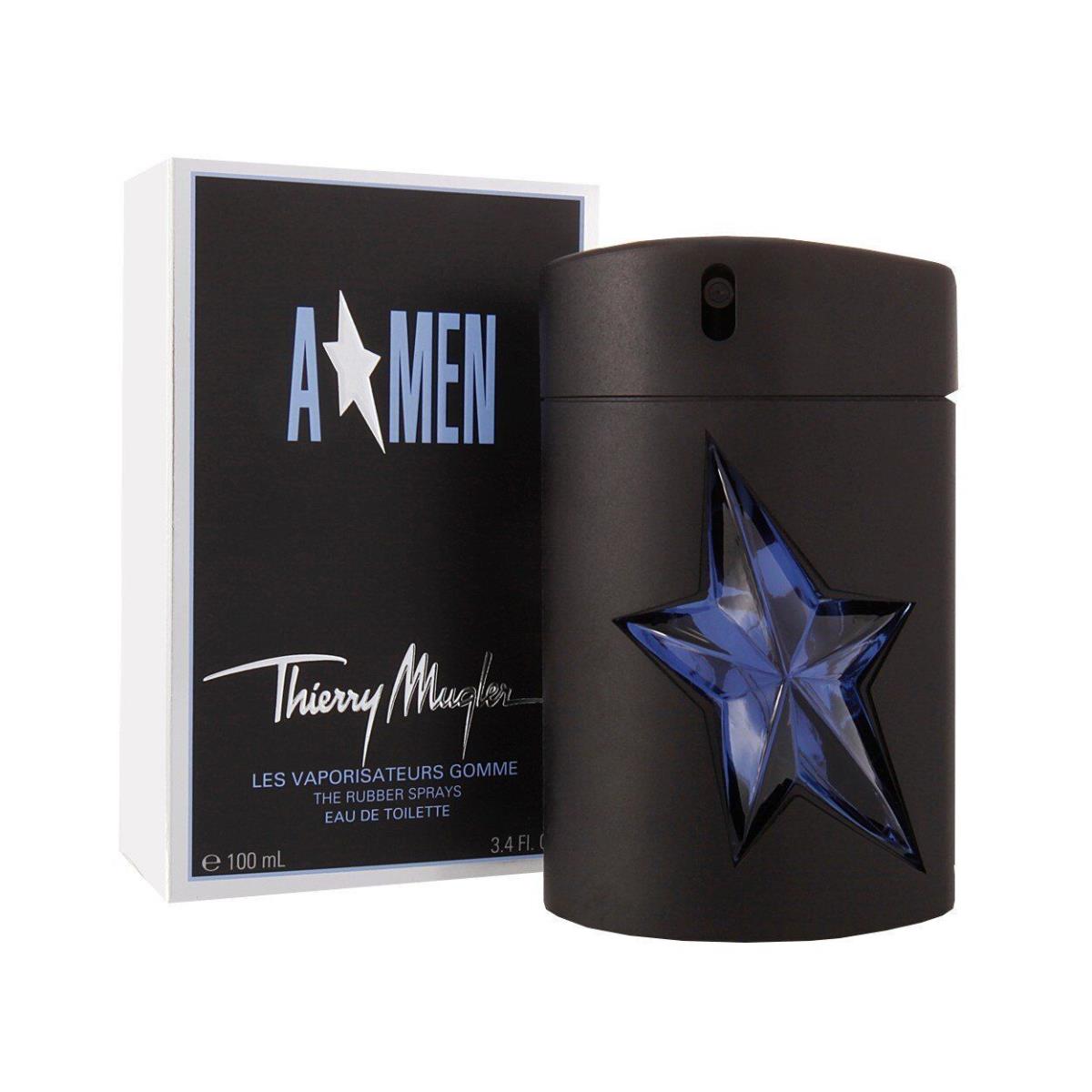 Angel by Thierry Mugler For Men Eau de Toilette Spray Rubber Flask 3.4 oz