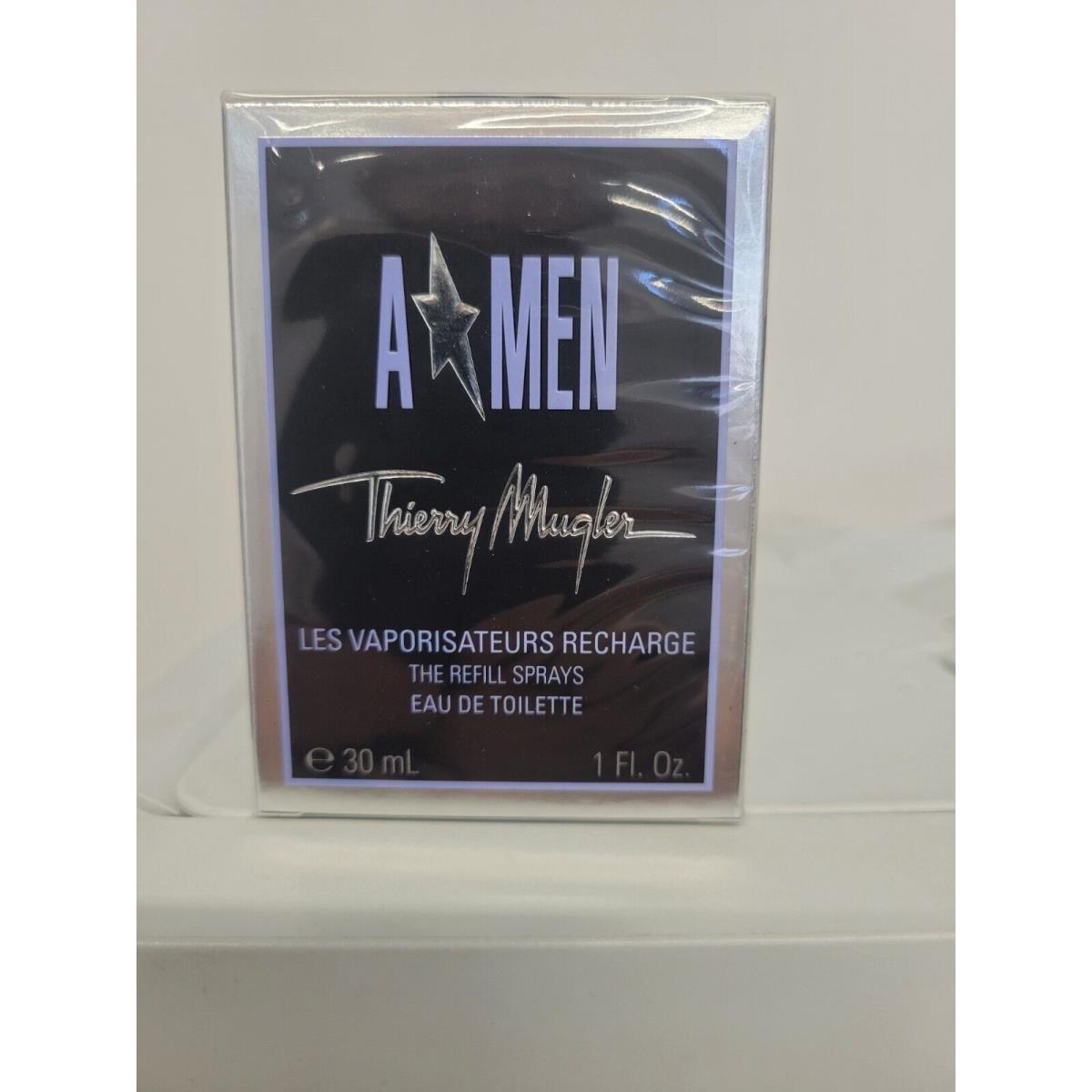 Angel A Men by Thierry Mugler 1oz 30ml The Refill Sprays Eau de Toilette Rare